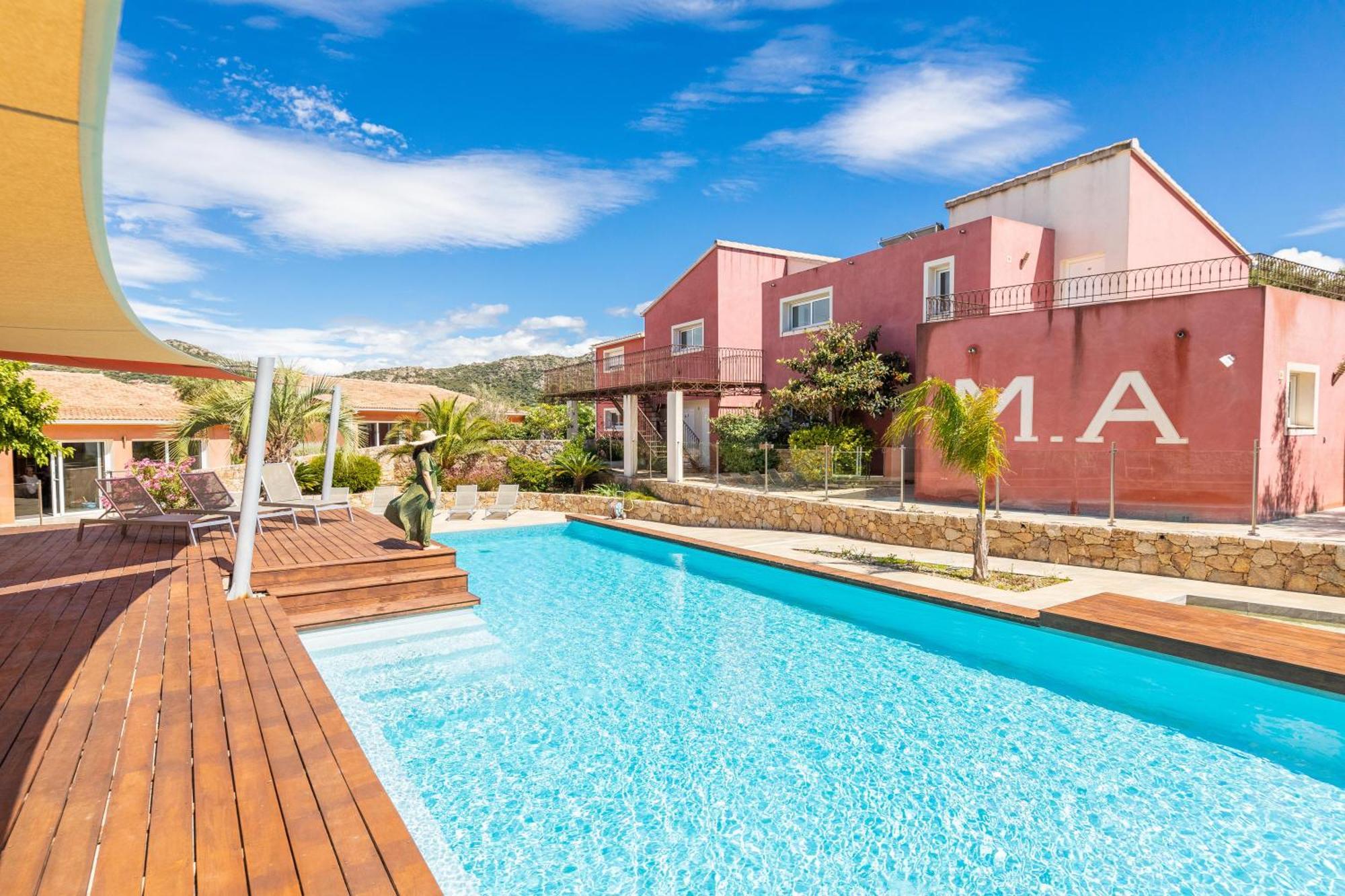 Les Alizes Residence & Spa LʼÎle-Rousse Zewnętrze zdjęcie